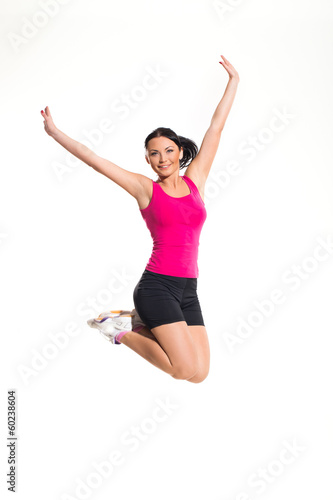 Photo: weight loss fitness woman... weight loss fitness woman...