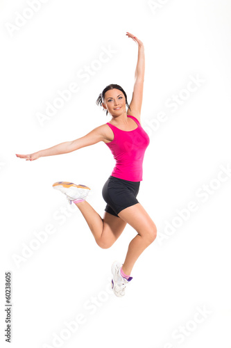 Photo: weight loss fitness woman... weight loss fitness woman...