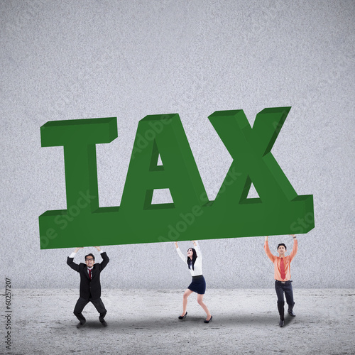 Photo: A big TAX A big TAX