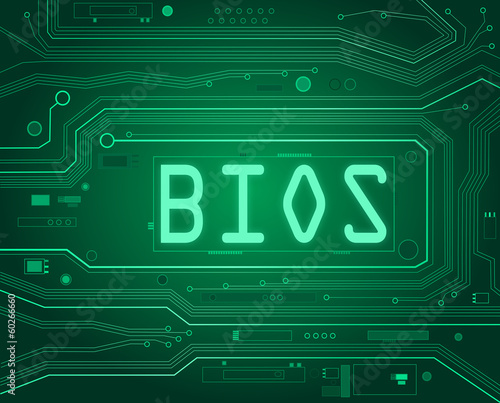 Illustration: BIOS concept. BIOS concept.