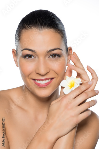 Photo: Beauty Portrait Of A Smiling Girl Beauty Portrait Of A Smiling Girl
