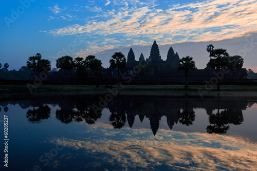 Photo: Sunrise at Angkor Wat Reflection Sunrise at Angkor Wat Reflection