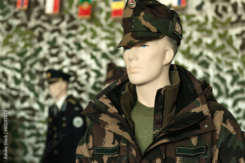 Photo: Clean and new military clothing Clean and new military clothing