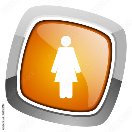 Illustration: female icon female icon