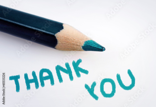 Photo: Thank you word Thank you word