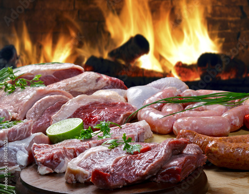 Photo: raw meats raw meats
