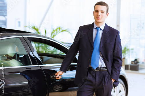 Photo: Businessman near car Businessman near car