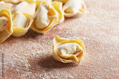 Photo: Handmade italian tortellini pasta Handmade italian tortellini pasta