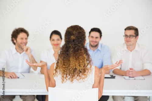 Photo: Candidate having an interview Candidate having an interview