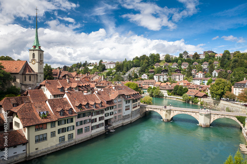 Photo: Panorama di Berna, Svizzera Panorama di Berna, Svizzera