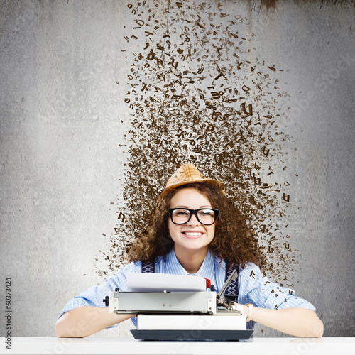 Photo: Woman writer Woman writer