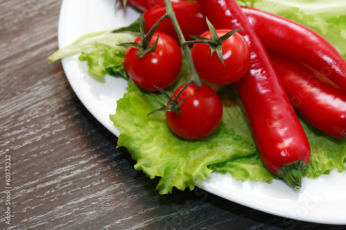 Photo: Red Vegetables Red Vegetables
