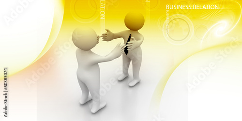 Illustration: business deal business deal