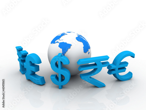 Illustration: Global Currencies Global Currencies