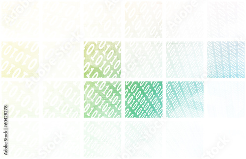 Illustration: Binary Stream Binary Stream