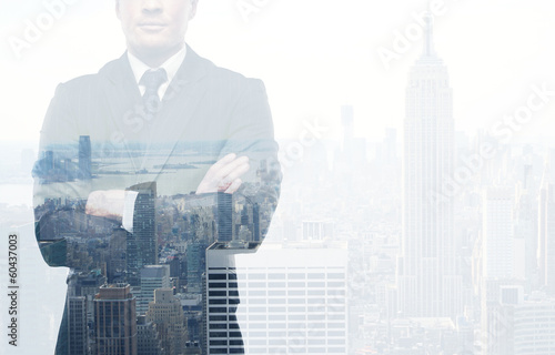 Photo: businessman in suit businessman in suit