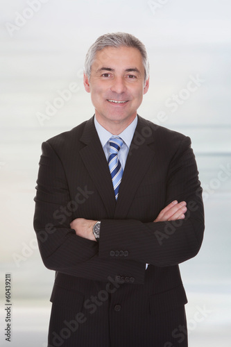 Photo: Portrait Of Mature Businessman Portrait Of Mature Businessman