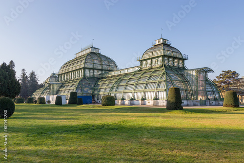 Photo: The Palmenhaus in Schonbrunn Palace Park, Vienna, Austria The Palmenhaus in Schonbrunn Palace Park, Vienna, Austria