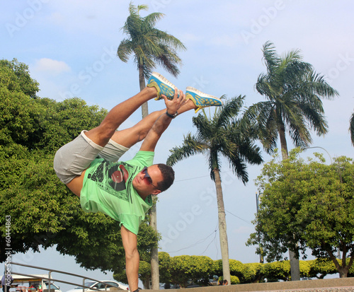 Photo: Hip-hop style dancer posing Hip-hop style dancer posing