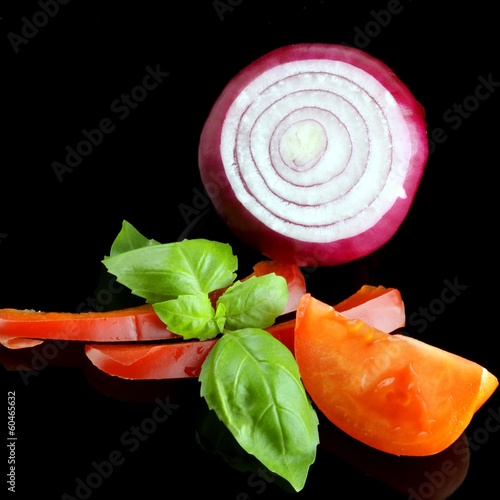 Photo: salad ingredients salad ingredients