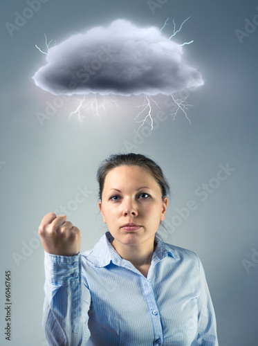 Photo: angry woman angry woman