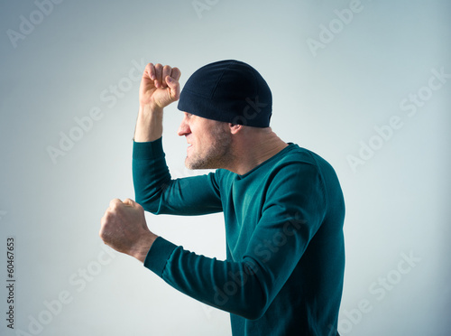 Photo: angry man angry man