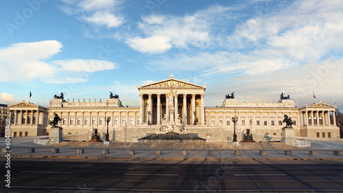 Photo: House of Parliment in Vienna, Austria House of Parliment in Vienna, Austria