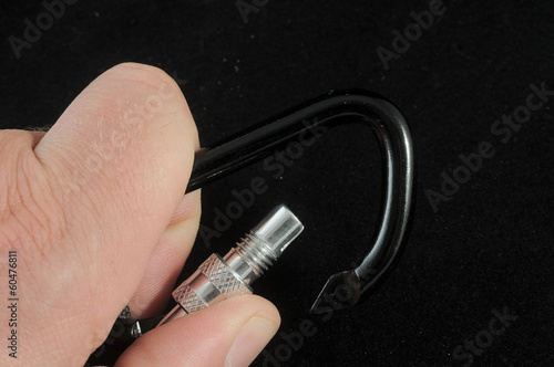 Photo: Aluminium Metal Carabiner Aluminium Metal Carabiner