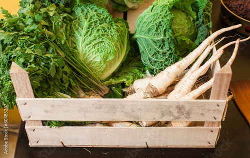 Photo: Cabbage and parsley Cabbage and parsley