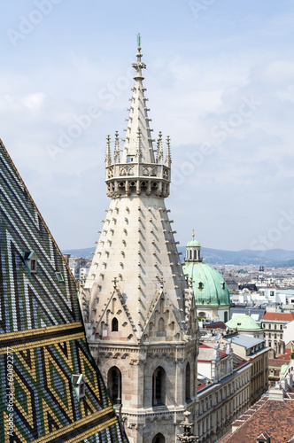 Photo: Stephansdom, St. Stephan's Cathedral, Vienna. Stephansdom, St. Stephan's Cathedral, Vienna.