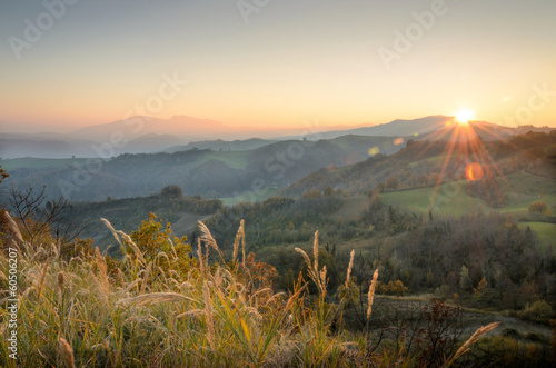 Photo: Tramonto da Sogliano Tramonto da Sogliano