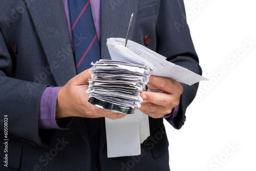 Photo: Finding bills Finding bills