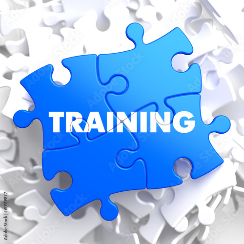 Illustration: Training on Blue Puzzle. Training on Blue Puzzle.