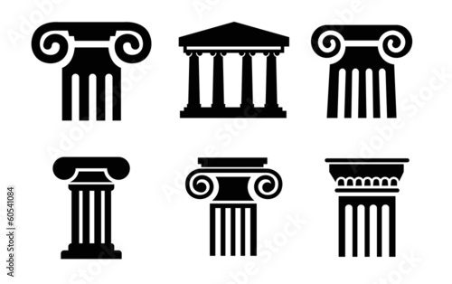 Vector: column icons column icons