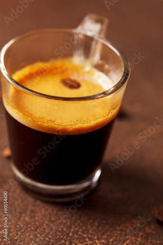 Photo: Coffee cup and beans Coffee cup and beans