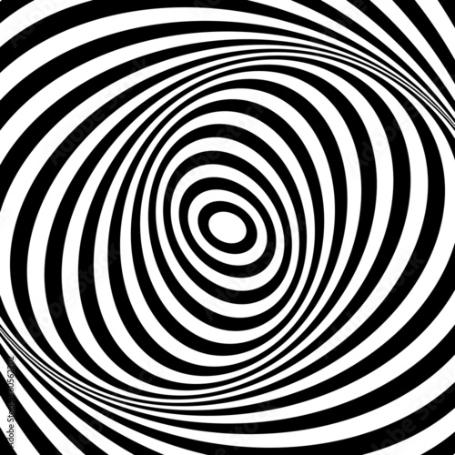 Vector: Abstract op art background. Abstract op art background.