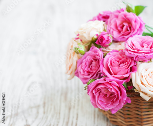 Photo: Pink roses Pink roses