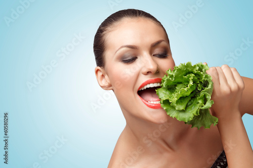 Photo: Green diet. Green diet.