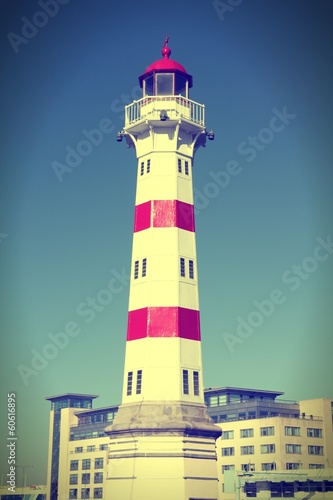 Photo: Malmo lighthouse - cross processing color tone Malmo lighthouse - cross processing color tone