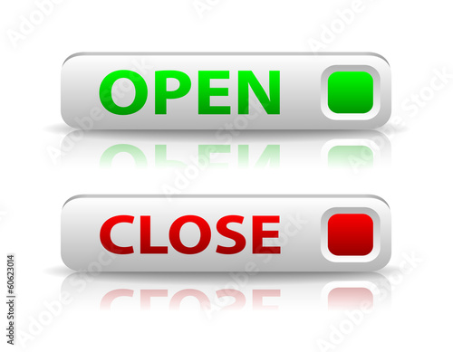 Vector: vector green and red state indicator buttons vector green and red state indicator buttons