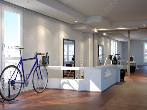 Illustration: Modern Loft Apartment Modern Loft Apartment