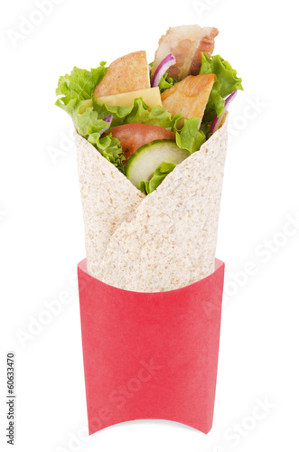 Photo: Chicken wrap Chicken wrap
