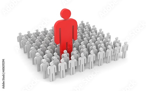 Illustration: Standing out from the crowd Standing out from the crowd