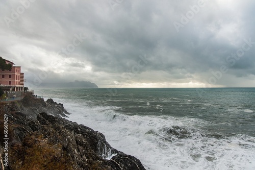 Photo: storm with rocks storm with rocks