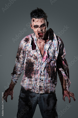 Photo: Scary zombie cosplay Scary zombie cosplay