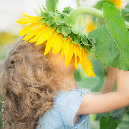 Photo: Child in spring Child in spring