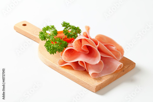 Photo: Sliced ham Sliced ham