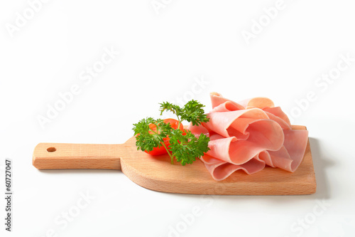 Photo: Sliced ham Sliced ham