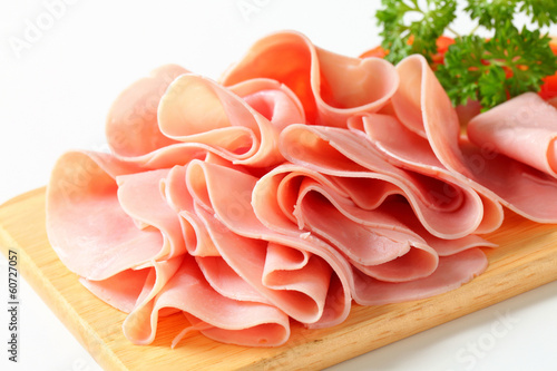 Photo: Sliced ham Sliced ham