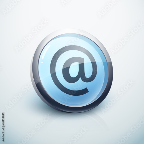 Vector: icône bouton internet e-mail icône bouton internet e-mail